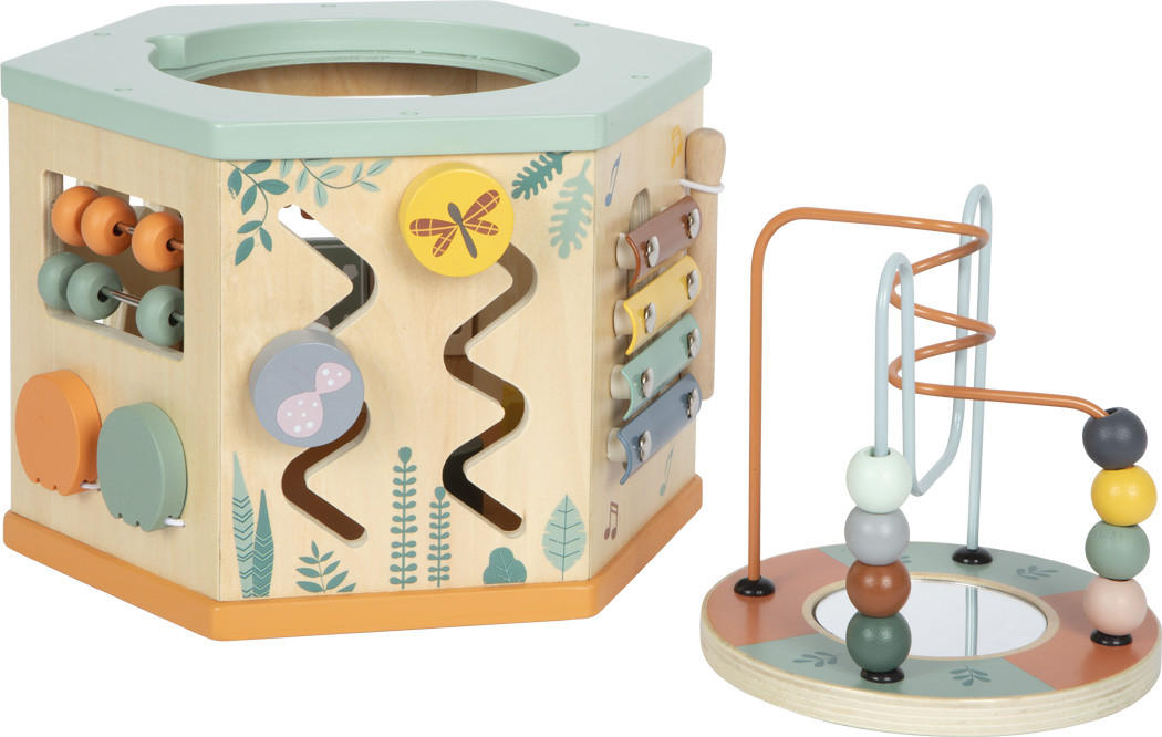 MOTORIKSPIEL Safari  - Multicolor, Basics, Holz/Kunststoff (25/29/22cm) - small foot