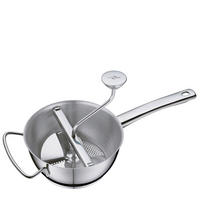 PASSIERGERÄT   - Edelstahlfarben, Basics, Metall (28/10/11,5cm) - KÜCHENPROFI