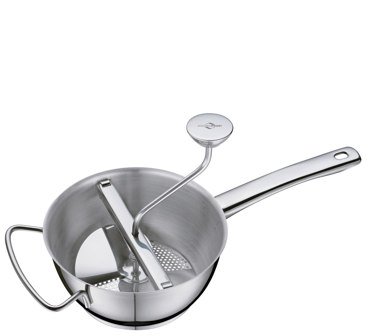 PASSIERGERÄT   - Edelstahlfarben, Basics, Metall (28/10/11,5cm) - KÜCHENPROFI