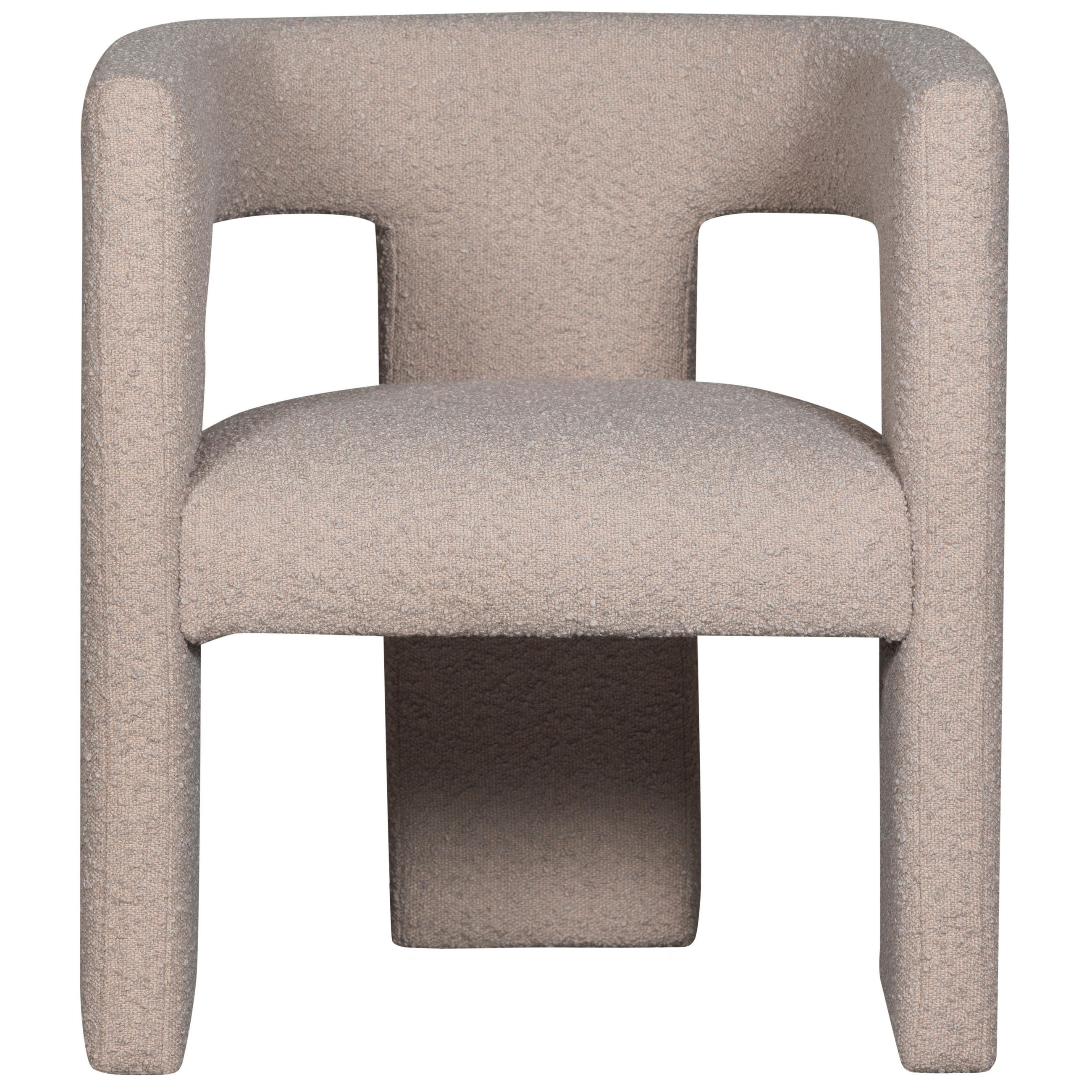 SESSEL in Bouclé Beige - Beige, Design, Textil (64/70/64cm) - Livetastic