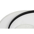 LED-DECKENLEUCHTE 58/50/10,5 cm   - Schwarz/Weiß, Basics, Kunststoff/Metall (58/50/10,5cm) - Novel