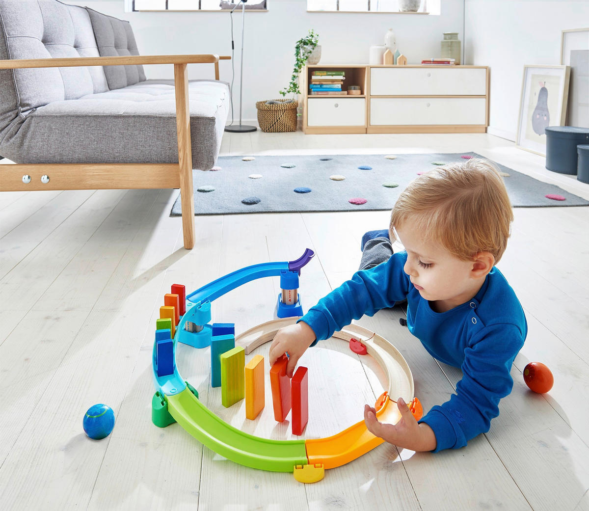 KUGELBAHN - Multicolor, Basics, Holz/Kunststoff - Haba