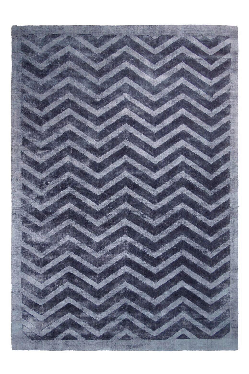 WEBTEPPICH 80/150 cm Dunkelblau  - Dunkelblau, Basics, Textil (80/150cm) - Novel