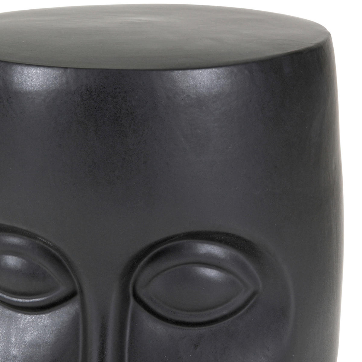 SIDOBORD i keramik 33/33/45 cm  - svart, Design, keramik (33/33/45cm)