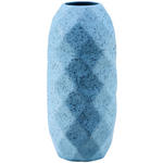 VASE 37 cm  - Blau, Design, Keramik (16,5/37cm) - Ambia Home
