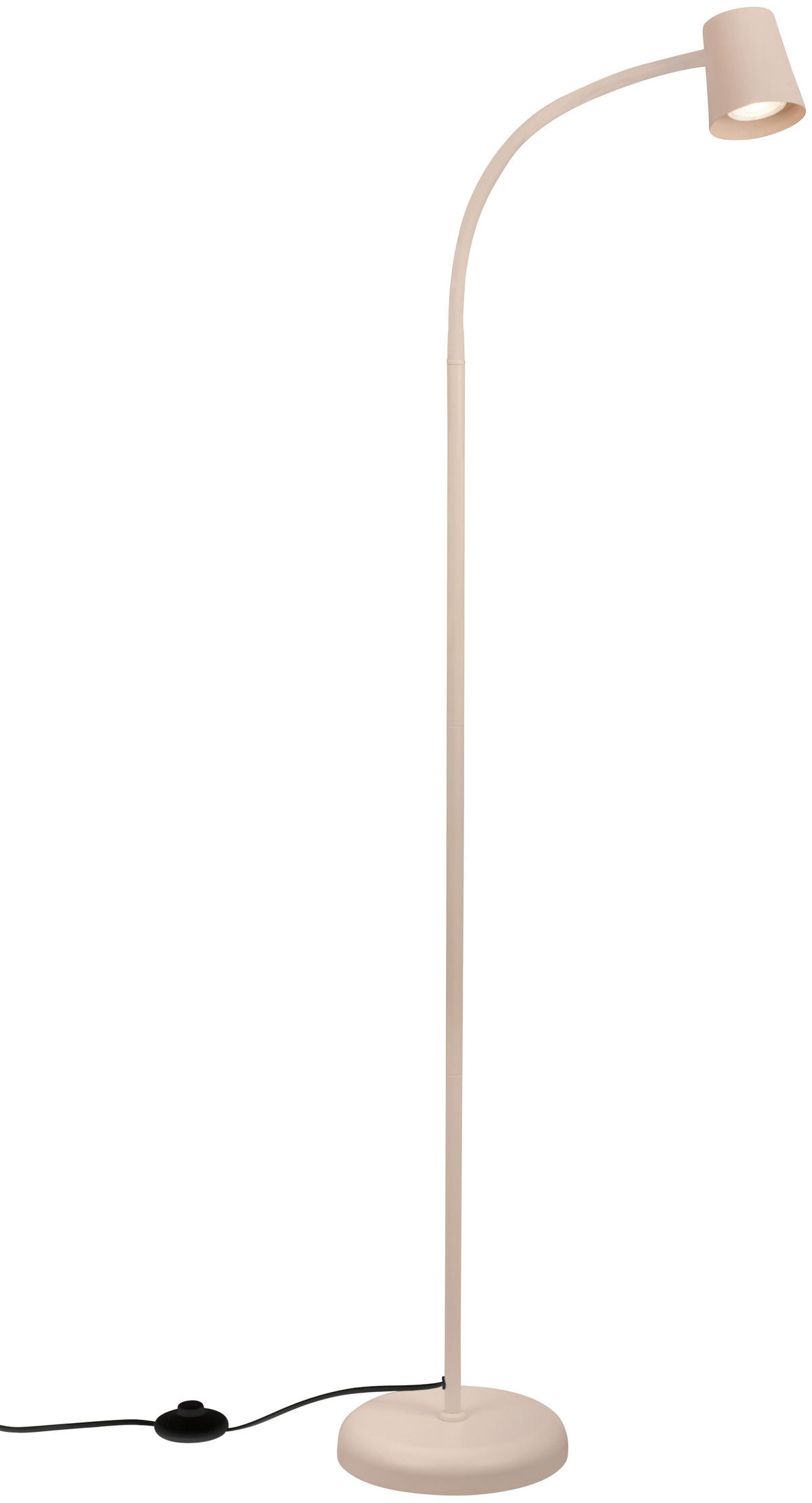 STOJACÍ LED SVÍTIDLO, GU10, 42,5/127,5 cm  - béžová, Basics, kov/plast (42,5/127,5cm)