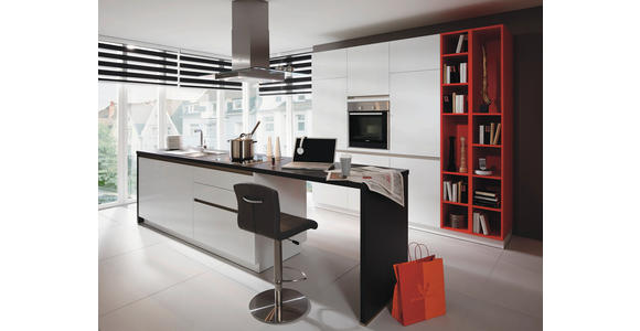 EINBAUKÜCHE   - Design, Holzwerkstoff - Novel