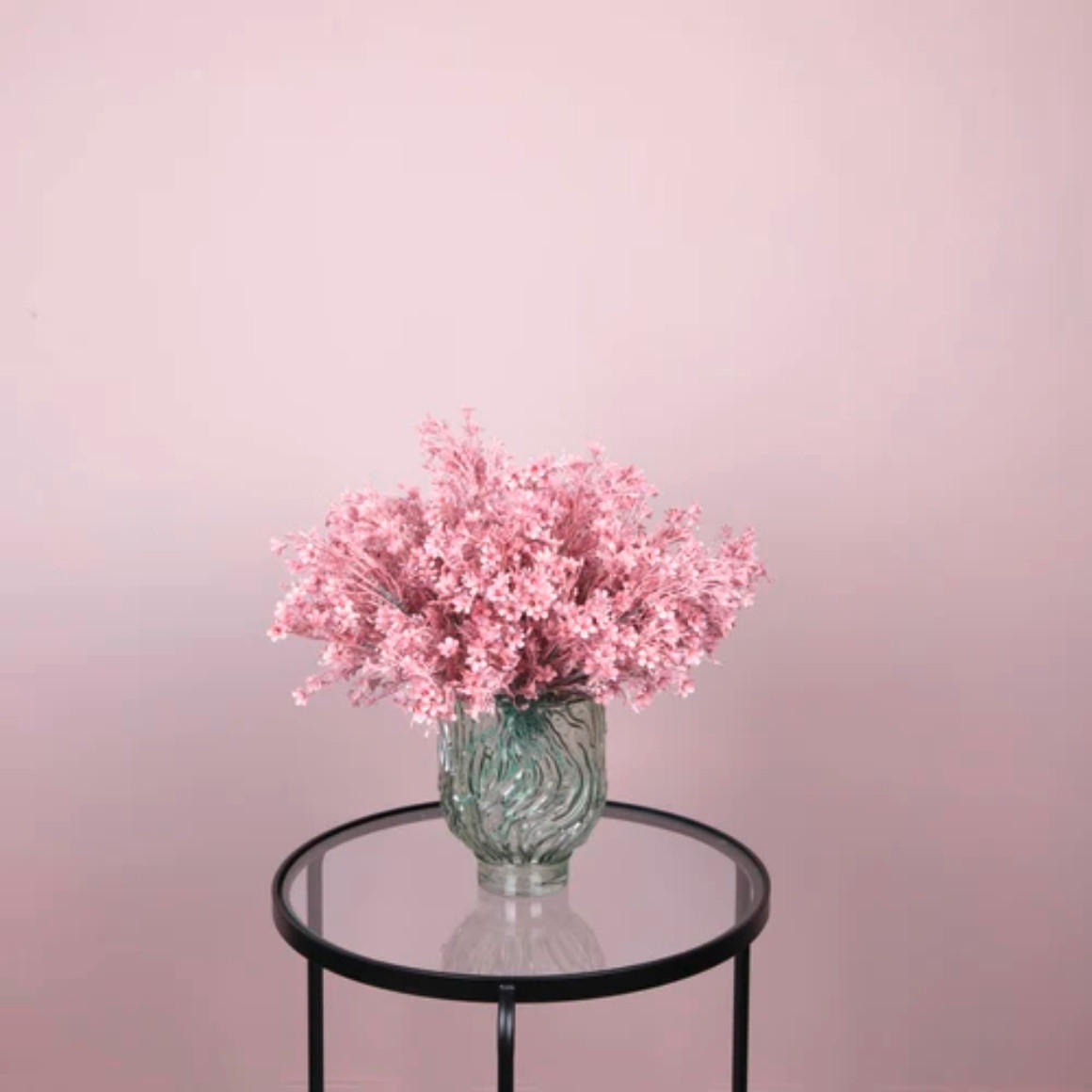 BILJKA UMJETNA  - pink/zelena, Basics, plastika (37/20/5cm)