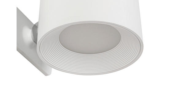 AKKU-WANDLEUCHTE - Weiß, Basics, Kunststoff/Metall (9,2/8/4,5cm) - Novel