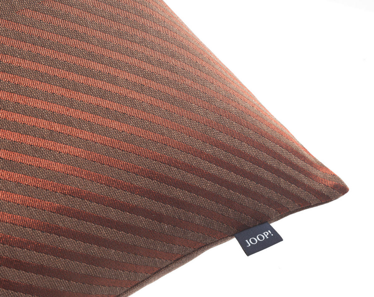 KISSENHÜLLE J!Modern 40/40 cm  - Rotbraun/Braun, Basics, Textil (40/40cm) - Joop!