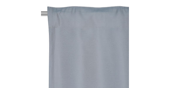 FERTIGVORHANG blickdicht - Blau, Basics, Textil (140/255cm) - Novel