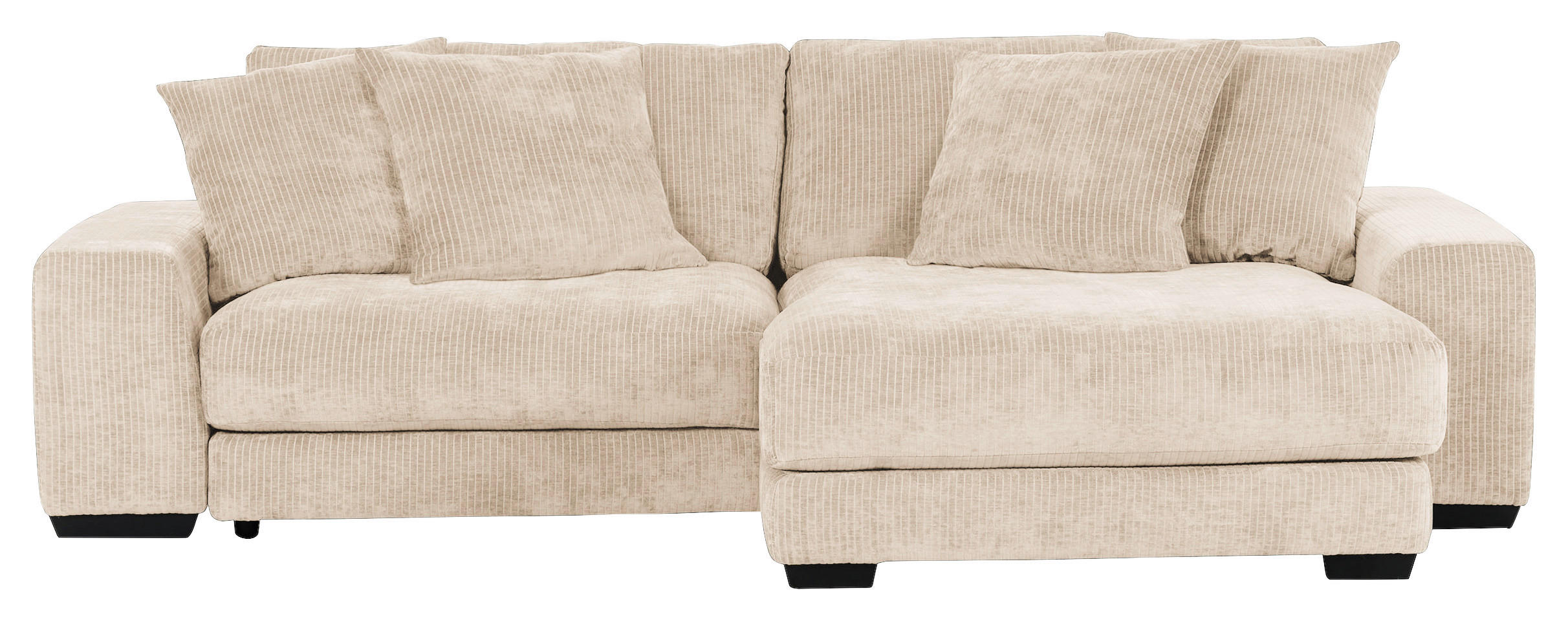 Carryhome Ecksofa Beige 280x190 cm
