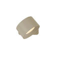 AKKU-WANDLEUCHTE - Sandfarben, Basics, Kunststoff/Metall (9,2/8/4,5cm) - Novel