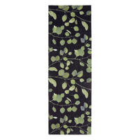 KÜCHENLÄUFER 50/150 cm Miabella Grün, Schwarz, Weiß  - Schwarz/Weiß, Design, Textil (50/150cm) - Esposa