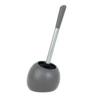 WC-BÜRSTENGARNITUR - Grau, Basics, Keramik/Kunststoff (19/34,6/14,6cm) - Wenko