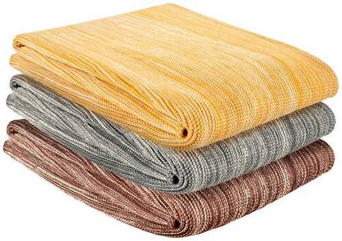 ĆEBE 150/200 cm žuta  - žuta, Osnovno, tekstil (150/200cm) - Bio:Vio