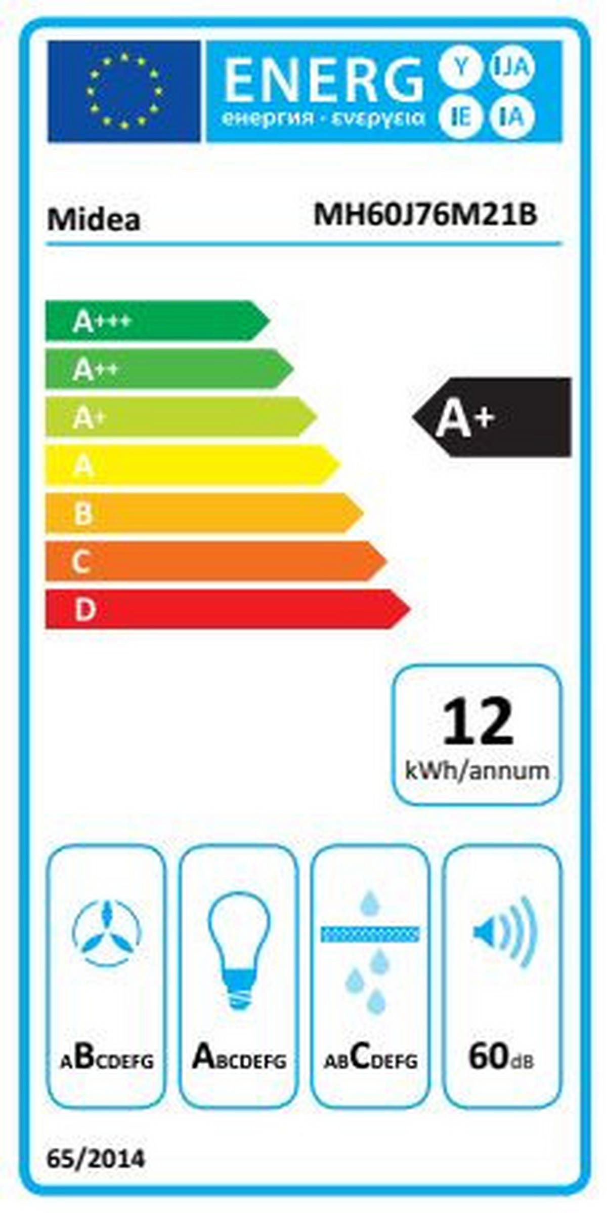 ELEKTROGERÄTESET - Edelstahlfarben/Schwarz, Basics, Glas/Metall - Midea