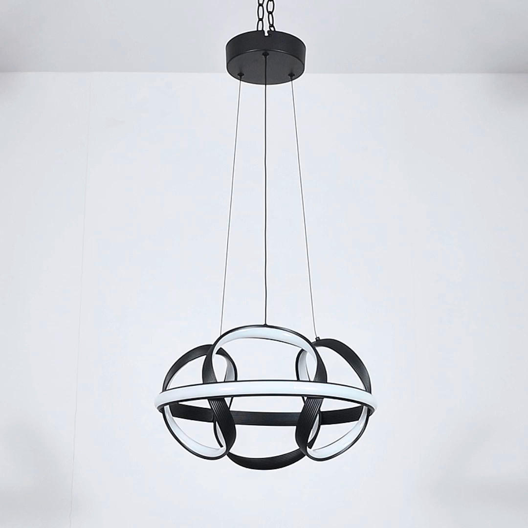 HÄNGELEUCHTE 41,5/120 cm   - Schwarz, Trend, Kunststoff/Metall (41,5/120cm) - Collet's Monde