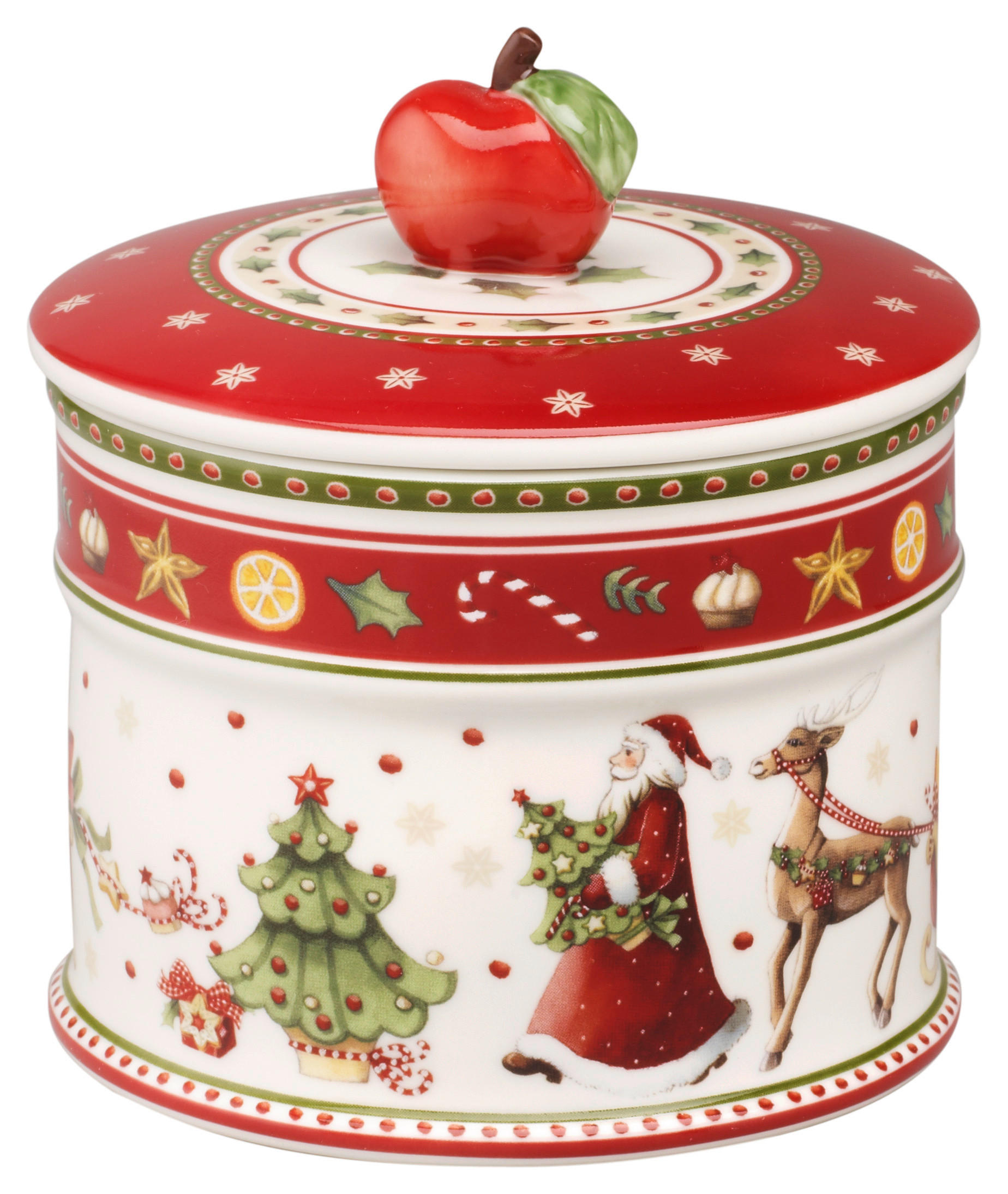 KUTIJA ZA KEKS - zelena/bela, Osnovno, keramika (11/12cm) - Villeroy & Boch