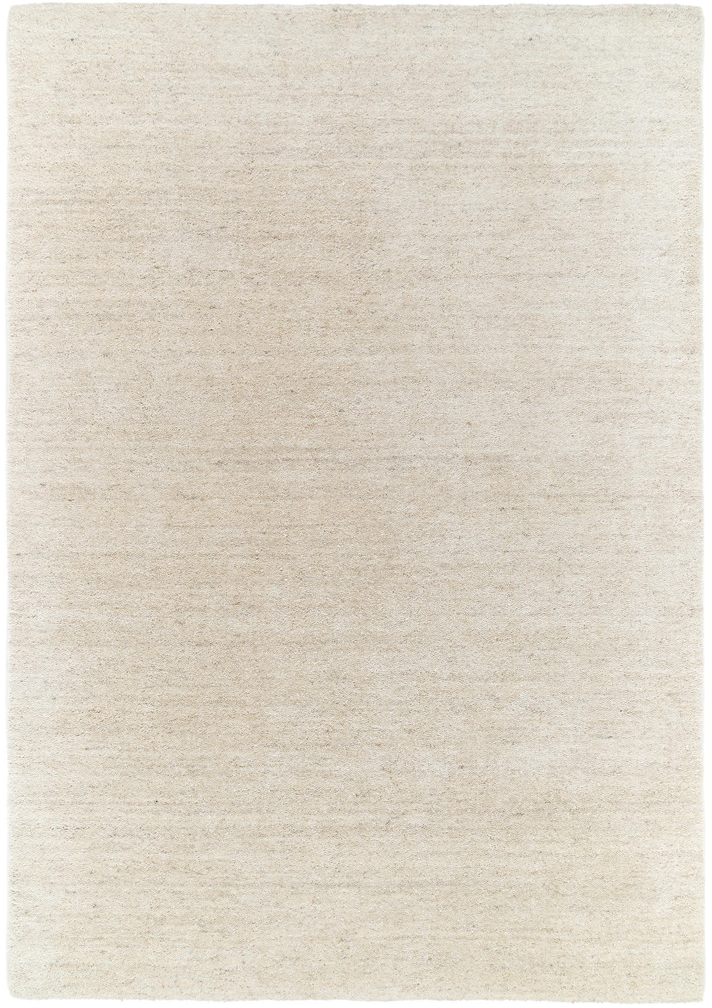 HANDWEBTEPPICH 70/140 cm  - Silberfarben/Creme, Design, Textil (70/140cm) - Musterring