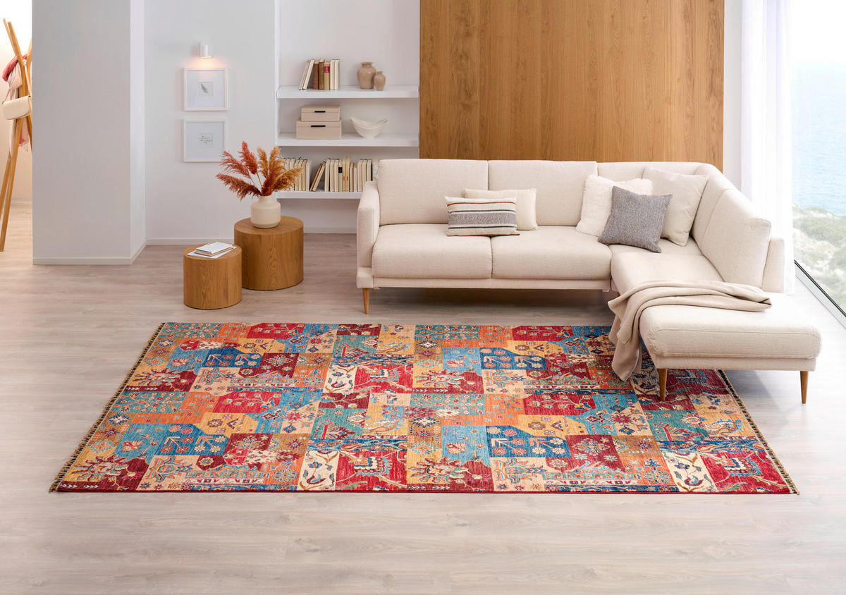 ORIENTTEPPICH 200/300 cm Ersari Patchwork Multicolor  - Multicolor, LIFESTYLE, Textil (200/300cm) - Cazaris