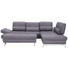 WOHNLANDSCHAFT in Grau Leder - Alufarben/Grau, Design, Leder/Metall (299/250cm) - Joop! WOHNLANDSCHAFT in Grau Leder - Alufarben/Grau, Design, Leder/Metall (299/250cm) - Joop!