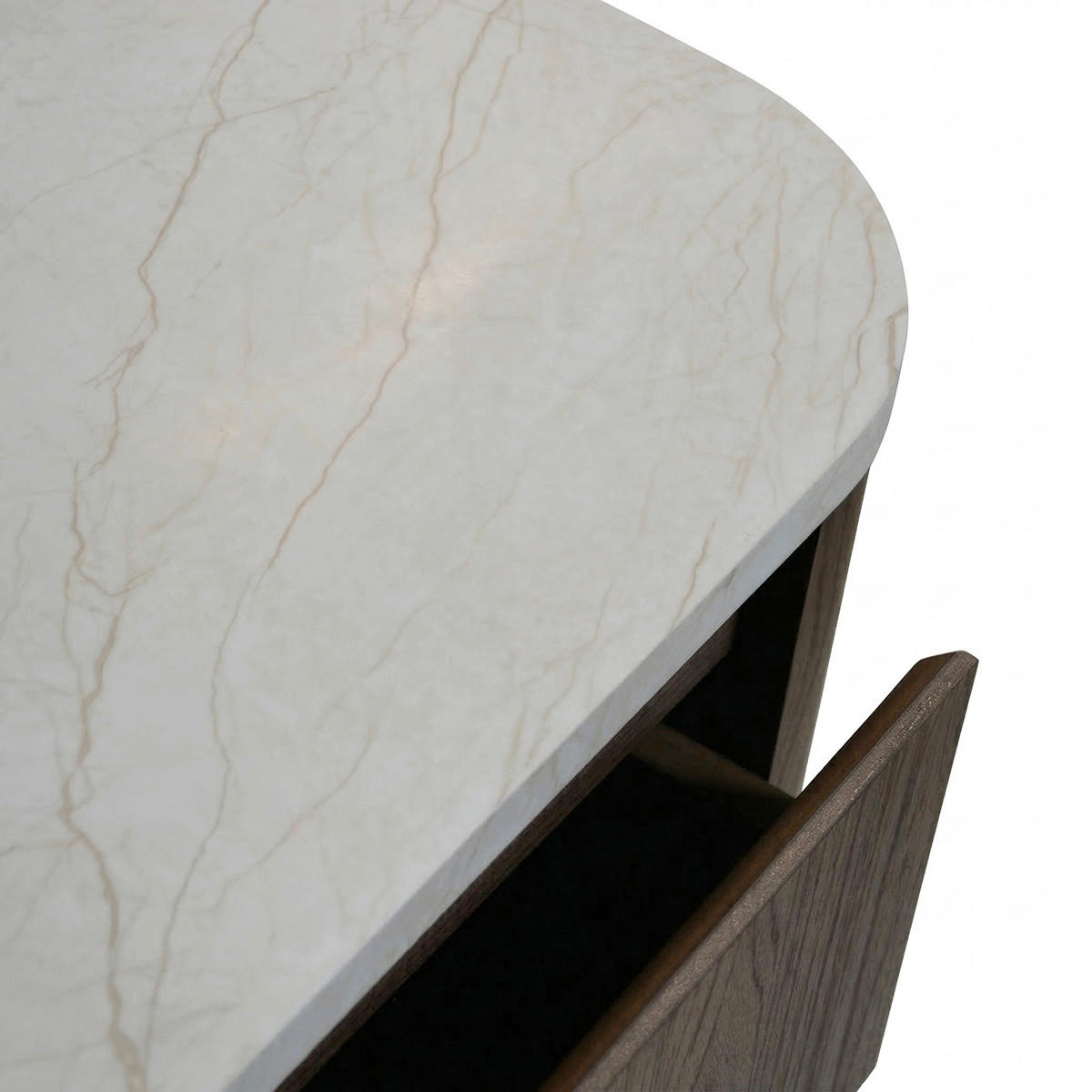 SCHREIBTISCH  Weiß, Walnussfarben  - Walnussfarben/Weiß, KONVENTIONELL, Holzwerkstoff (160/75/59cm) - MID.YOU