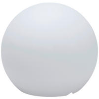 AUßENKUGELLEUCHTE - Transparent/Weiß, KONVENTIONELL, Kunststoff (30cm) - Newgarden