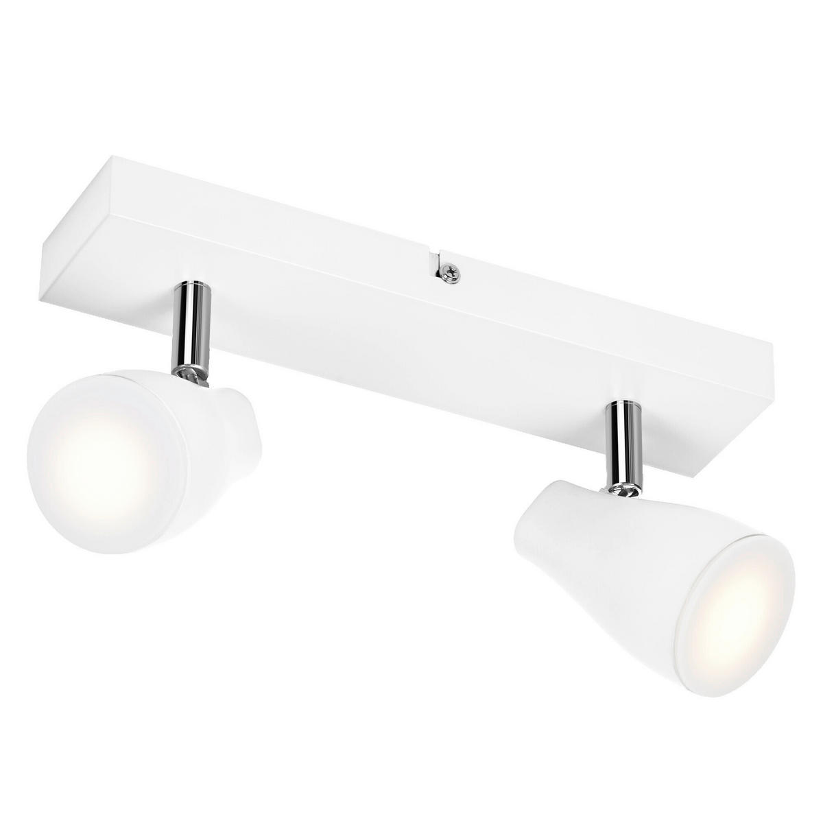 LED-STRAHLER 27,4/6/13,1 cm   - Weiß, Basics, Kunststoff/Metall (27,4/6/13,1cm) - Osram