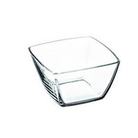 SCHÜSSEL  - Klar/Transparent, Design, Glas (12,5/12,5cm)