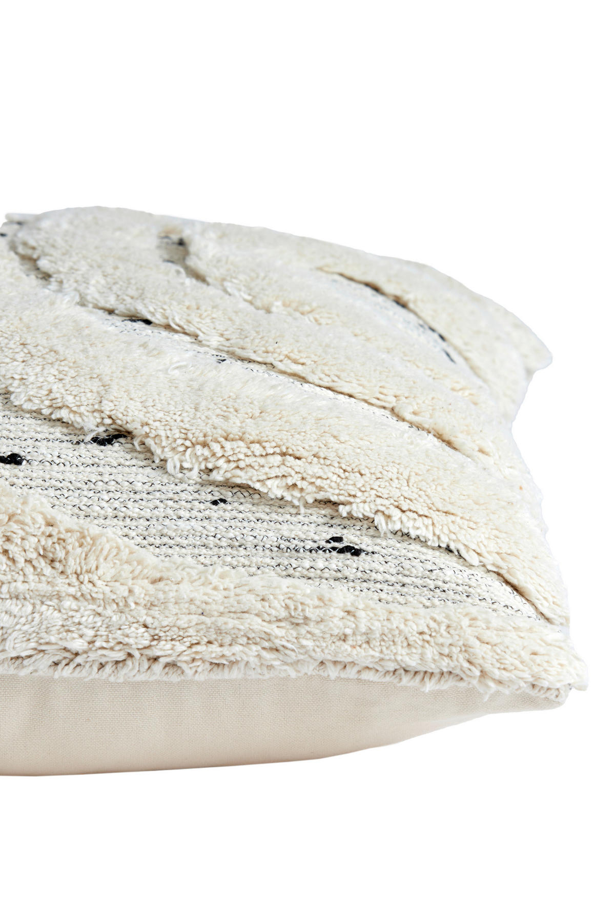 ZIERKISSEN SAKALA 45/45 cm  - Creme, LIFESTYLE, Textil (45/45cm) - Light & Living