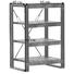 REGAL Mangoholz massiv Braun - Braun, Design, Holz/Metall (55/80/40cm)