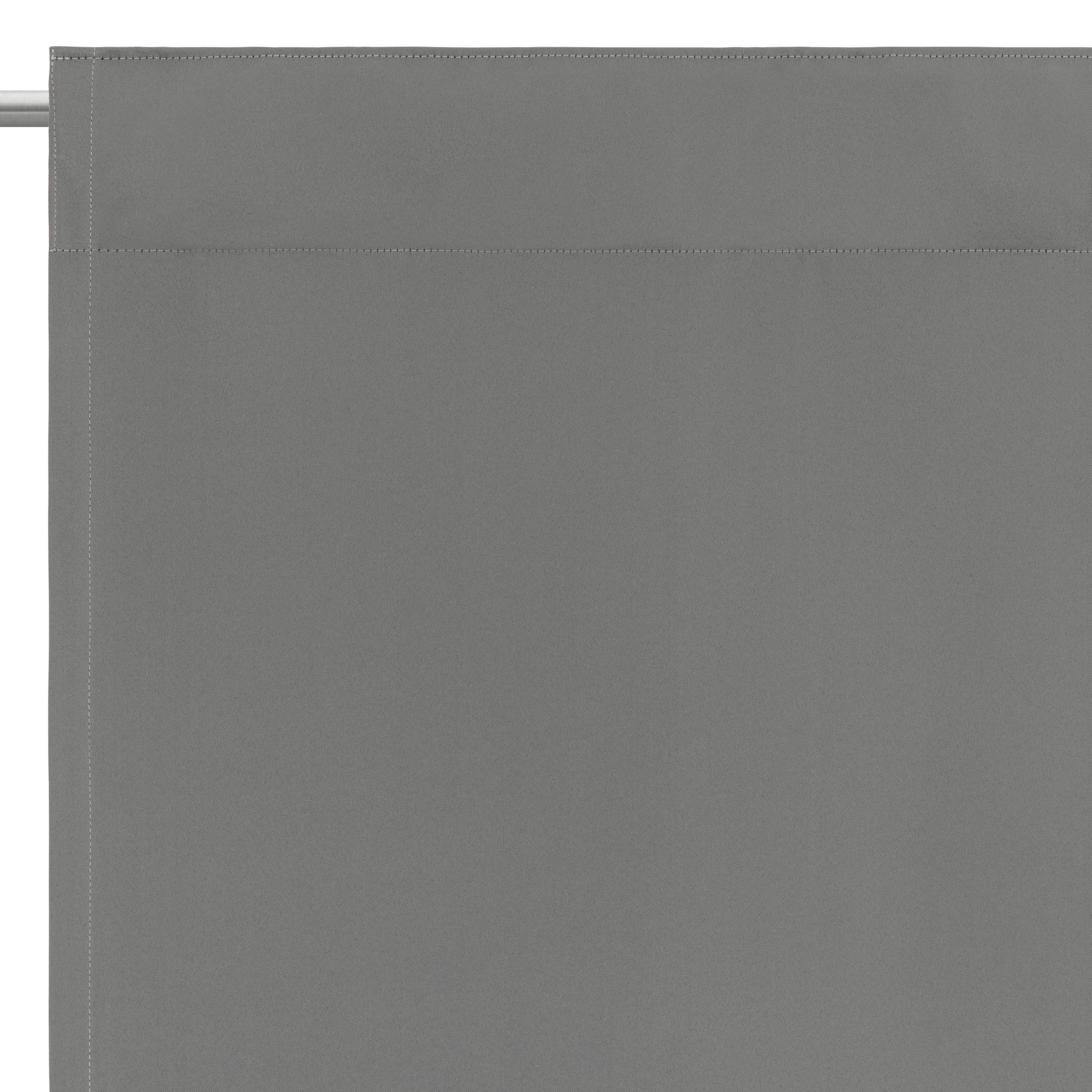 HOTOVÝ ZÁVES, zatemnenie, 140/300 cm - sivá, Basics, textil (140/300cm) - Esposa