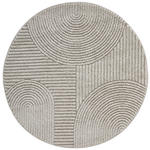 WEBTEPPICH 120 cm Granada Grau  - Grau, Design, Textil (120cm) - Novel