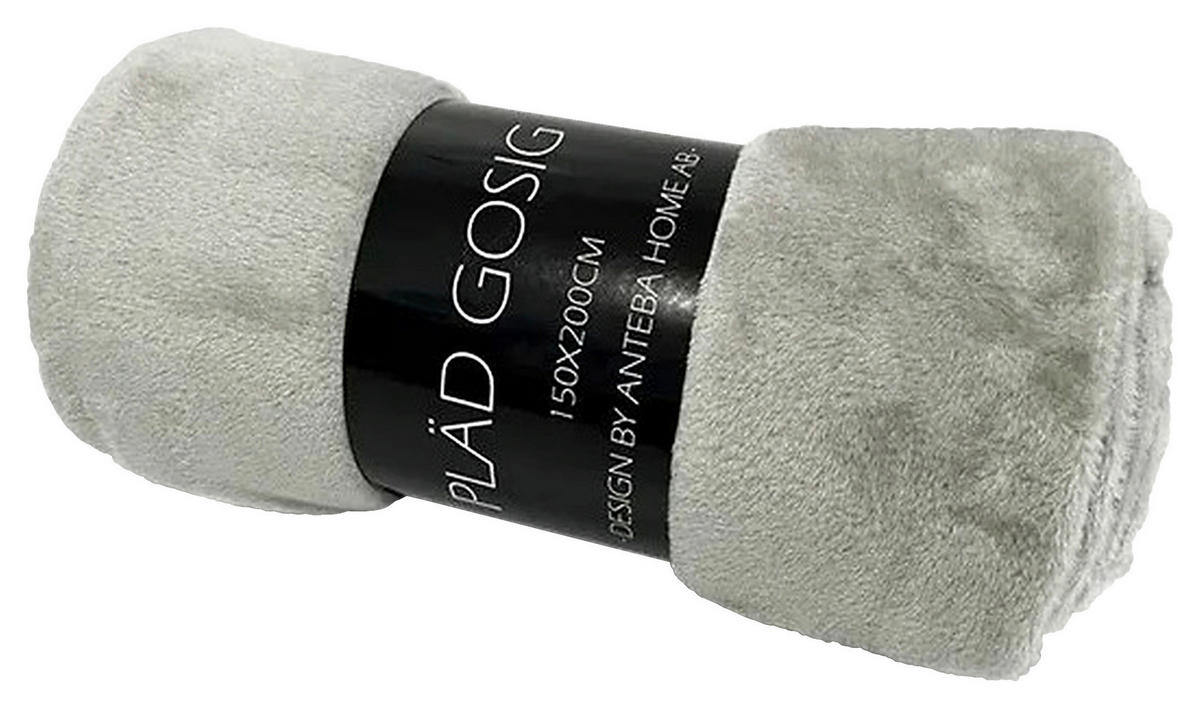 FILT 150/200 cm  - ljusgrå, Design, textil (150/200cm)