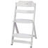 Hochstuhl Timba Buche White - Weiß, Basics, Holz (54,3/50/92cm) - Safety 1st