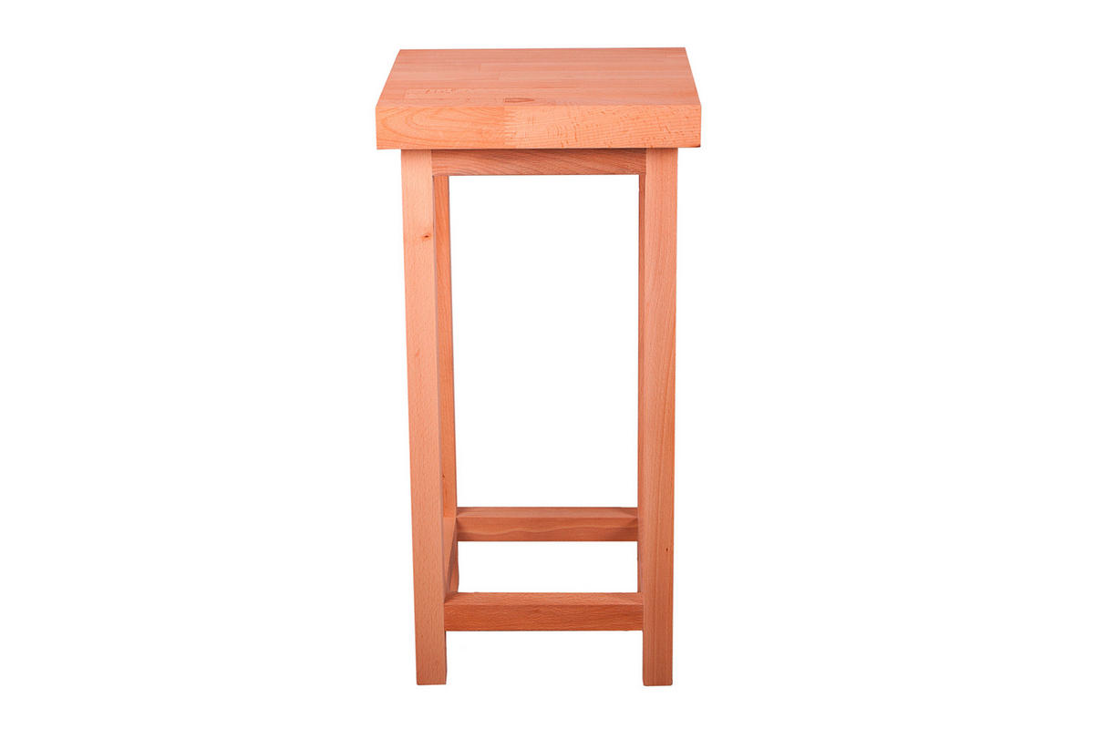 Universalhocker  - Kernbuche, Basics, Holz (30/60/30cm) - Gardenson