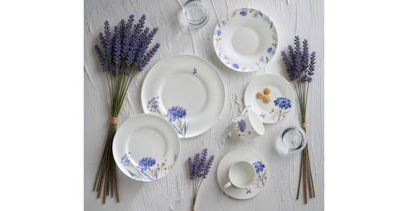 TAFELSERVICE Fiore 12-teilig  - Multicolor, Trend, Keramik - Novel