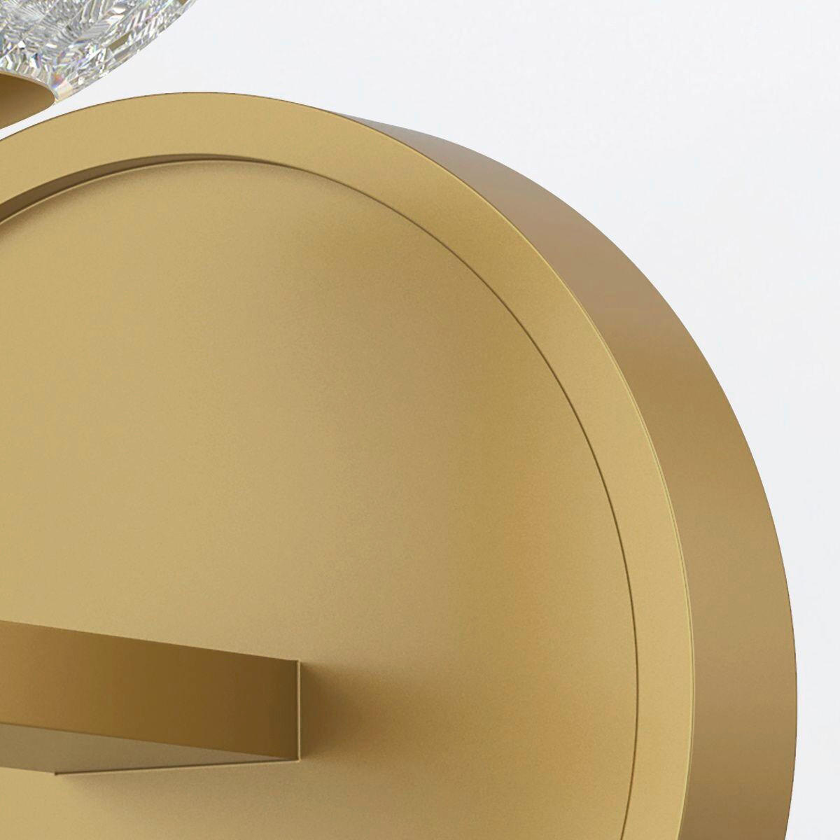 LED-WANDLEUCHTE Alora   - Messingfarben, KONVENTIONELL, Kunststoff/Metall (25/12,1/22,9cm) - Elstead Lighting