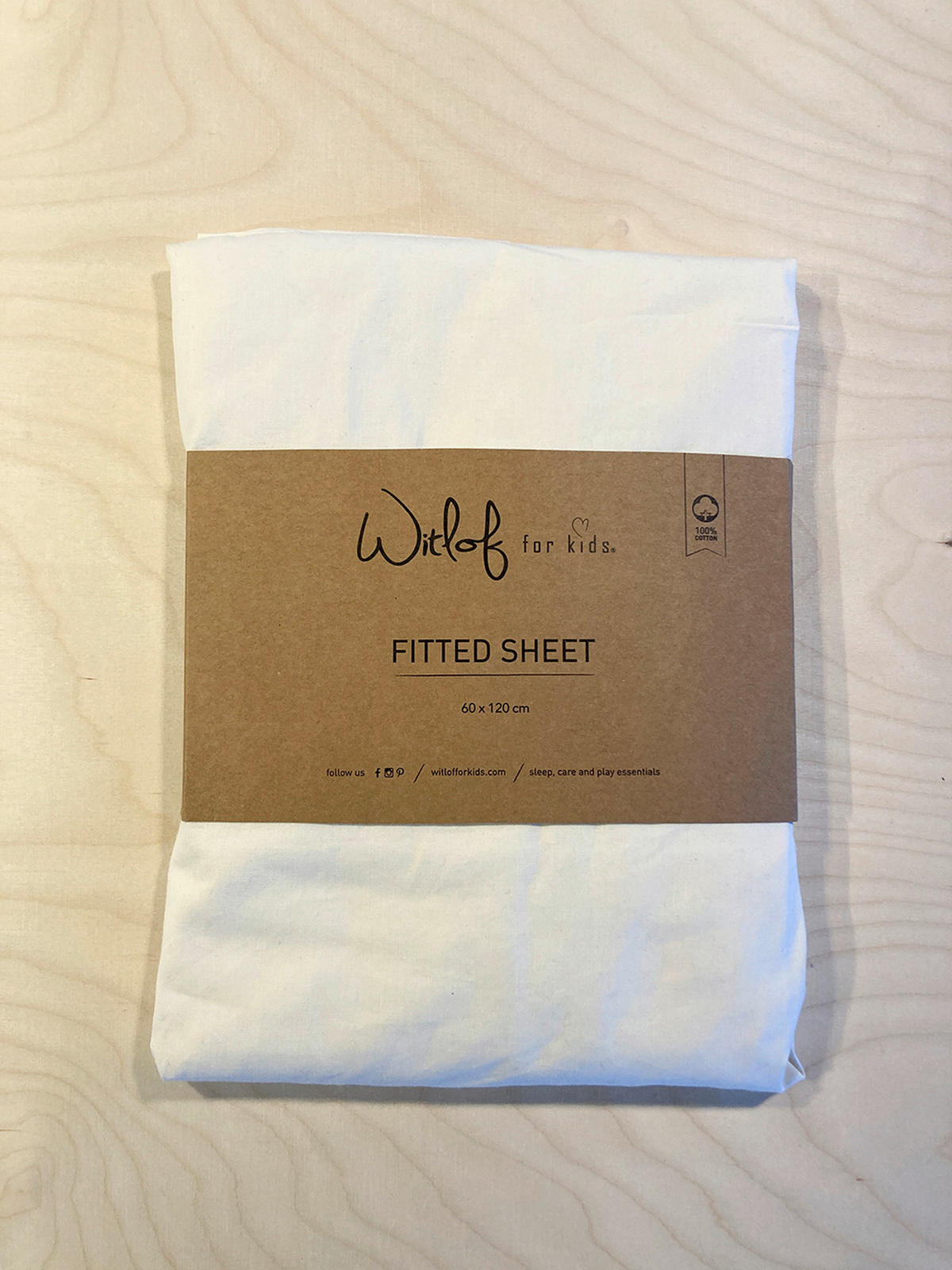 KINDERSPANNBETTTUCH 60/120 cm   - Beige, Basics, Textil (60/120cm) - Witlof for Kids