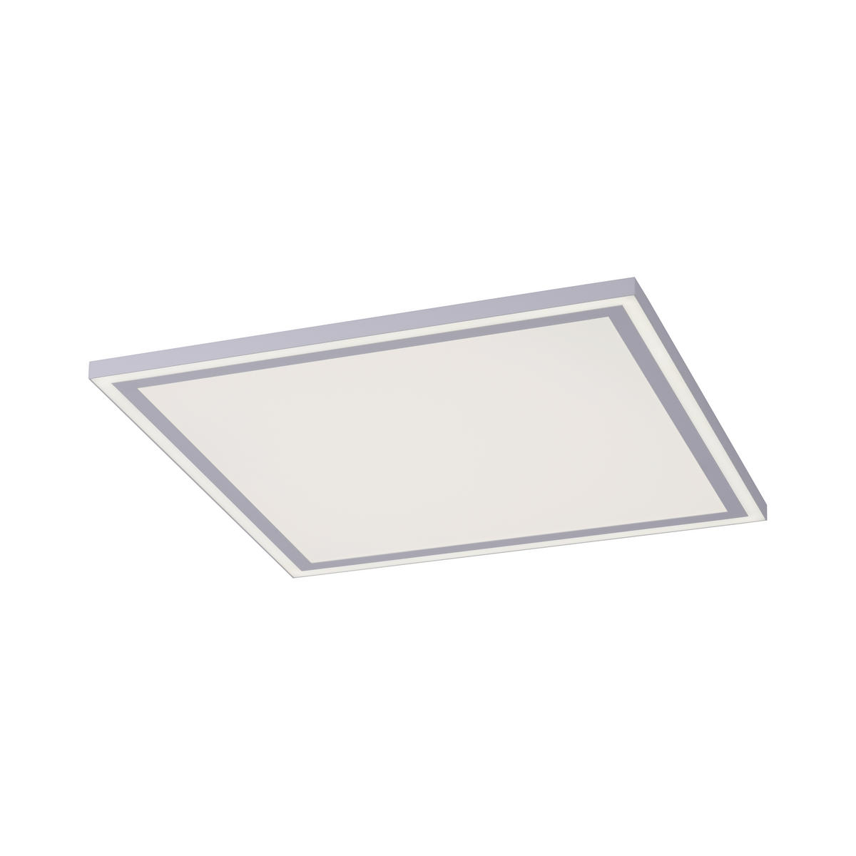 LED-DECKENLEUCHTE 46,4/46,4/6,2 cm   - Weiß, Basics, Kunststoff/Metall (46,4/46,4/6,2cm)
