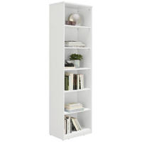 POLC 55/194/36 cm fehér  - fekete/fehér, Konventionell, faalapú anyag (55/194/36cm) - Xora