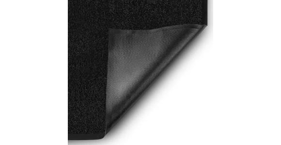 SCHMUTZFANGMATTE 40/60 cm Schwarz - Schwarz, KONVENTIONELL, Kunststoff/Textil (40/60cm) - Esposa