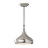 HÄNGELEUCHTE 25.4/30.3 cm  - Edelstahlfarben, Design, Metall (25.4/30.3cm) - Elstead Lighting