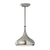 HÄNGLAMPA Beso 25.4/30.3 cm  - stålfärgad, Design, metall (25.4/30.3cm) - Elstead Lighting