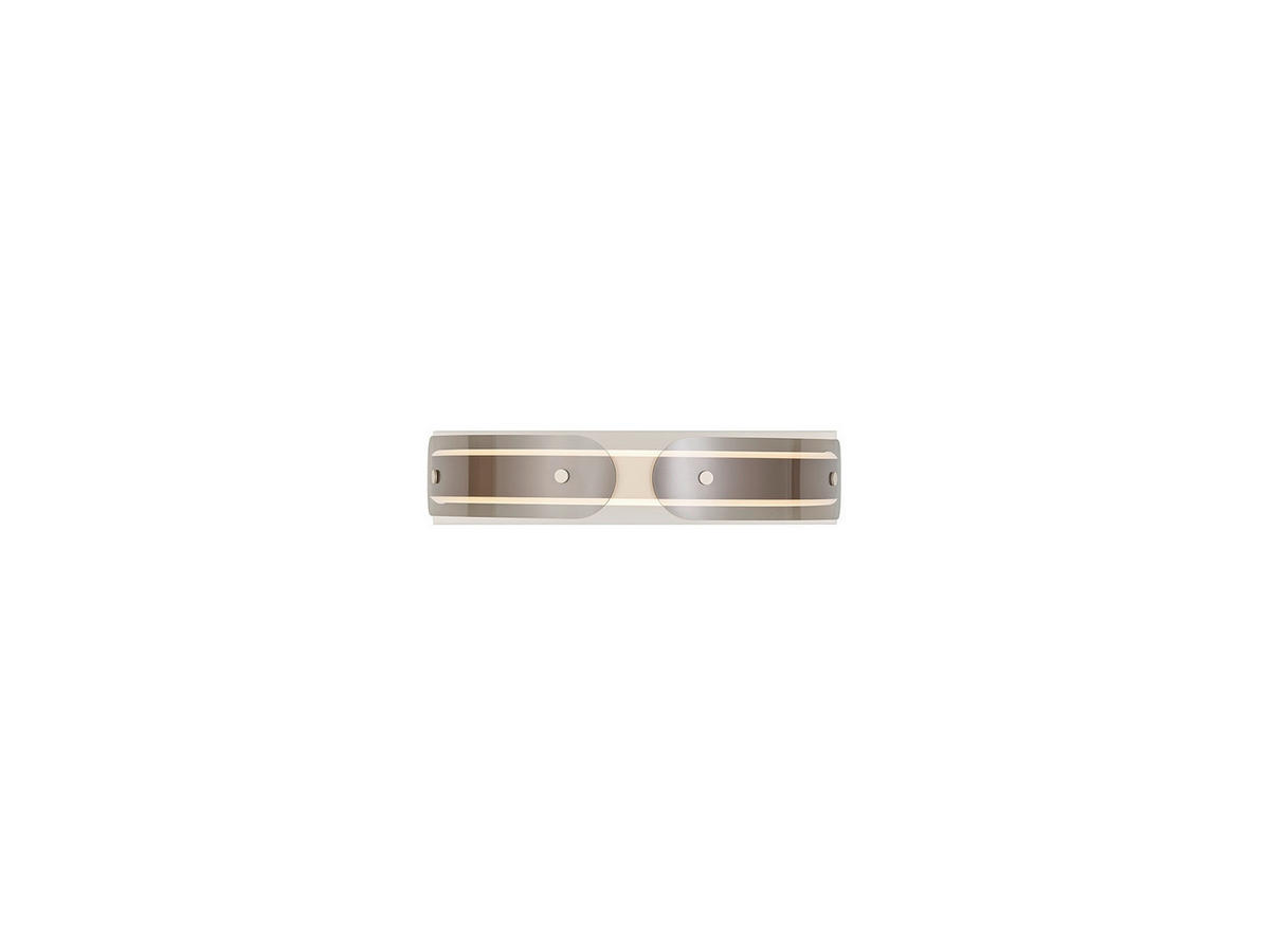 LED-WANDLEUCHTE Valeria 30,5/7/19,5 cm   - Orange/Grau, MODERN, Kunststoff/Metall (30,5/7/19,5cm) - Musterring