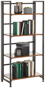 REGAL in 6012530 cm Schwarz, Walnussfarben online kaufen regal 75 cm breit 30 cm tief