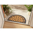 KOKOSMATTE 45/75 cm Mix Mats  - Hellbraun/Schwarz, Basics, Naturmaterialien/Kunststoff (45/75cm) - Esposa