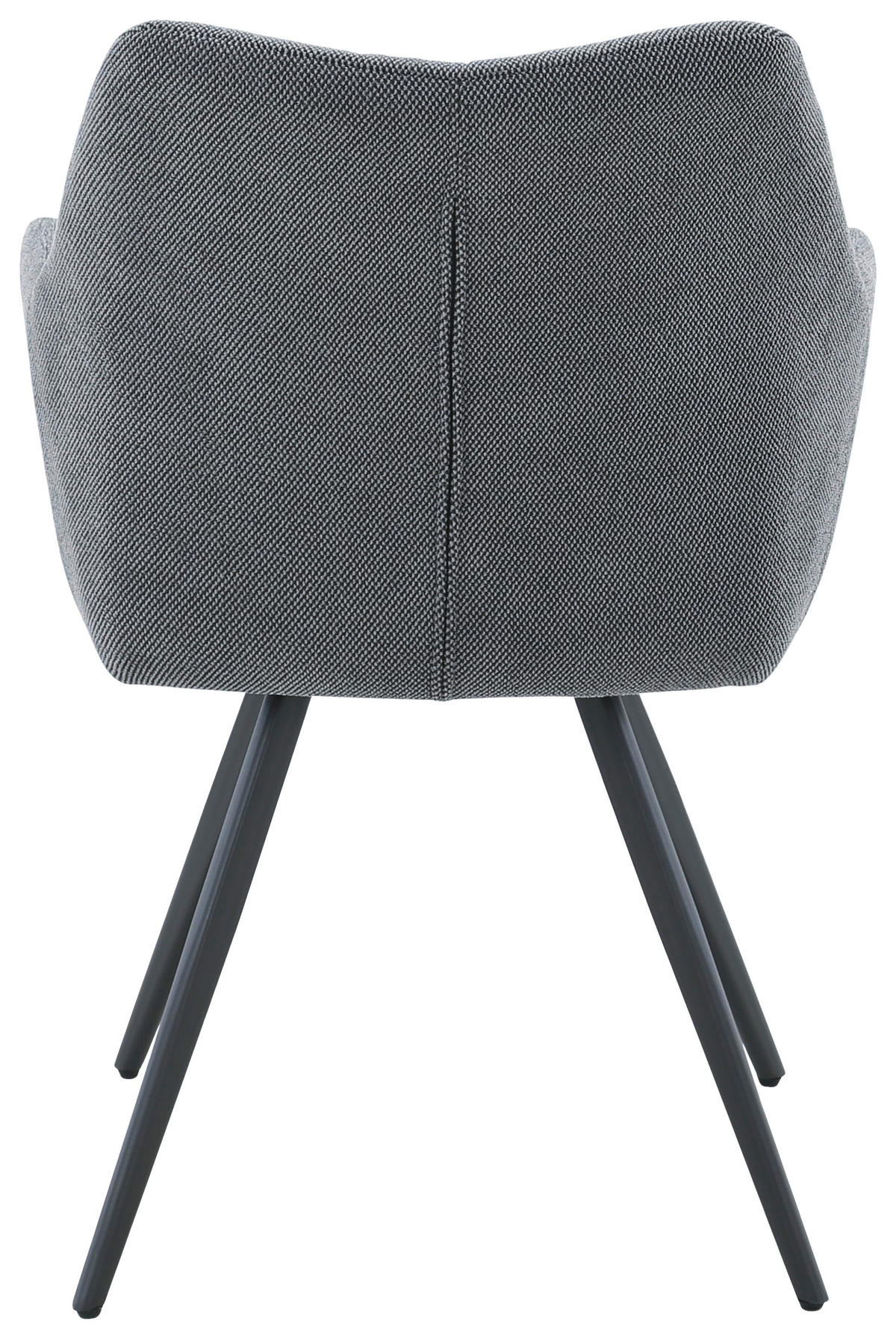 NASLANJAČ, kovina, tekstil siva  - siva, Design, kovina/tekstil (58/86/62,5cm) - Carryhome