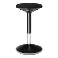 HOCKER in Metall, Kunststoff, Textil Schwarz  - Schwarz, Basics, Kunststoff/Textil (36/50/36cm)